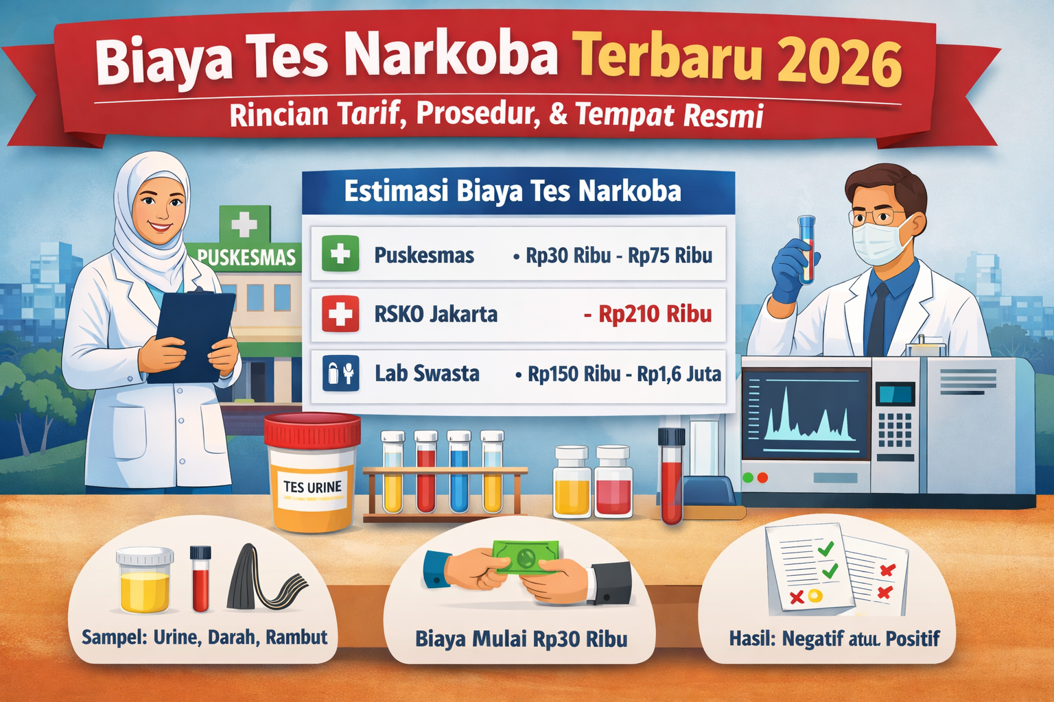 Biaya Tes Narkoba