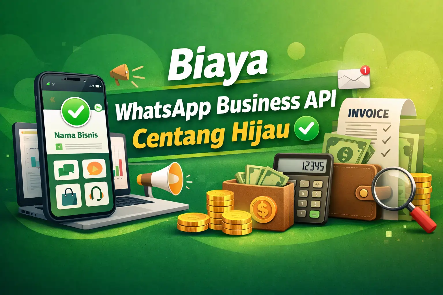 Biaya WhatsApp Business API Centang Hijau