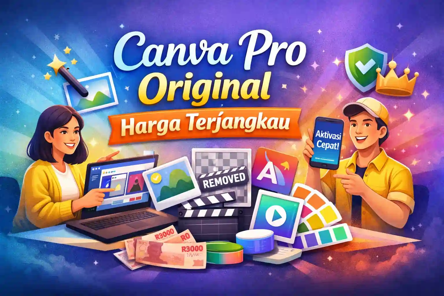 Canva Pro Original Harga Terjangkau