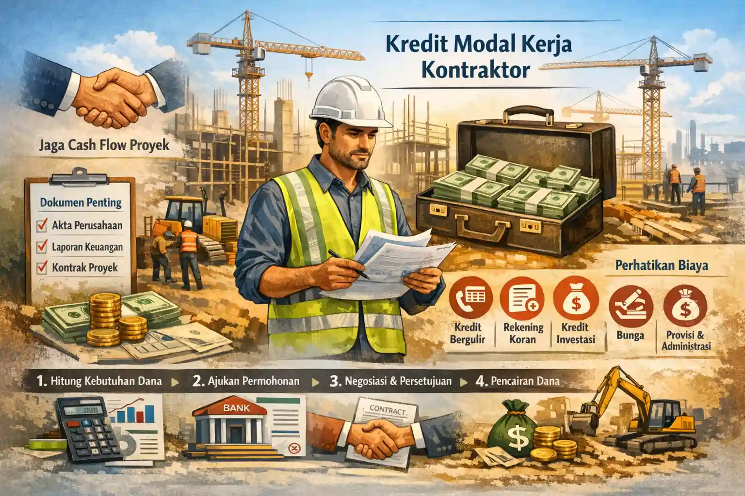 Kredit modal kerja kontraktor