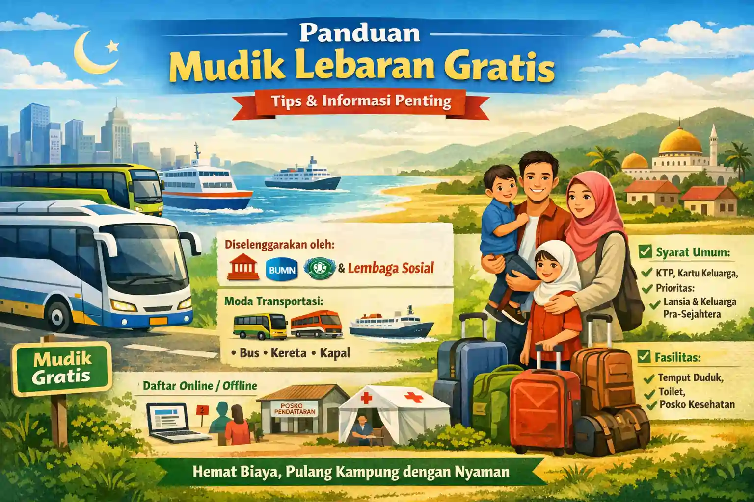Mudik Lebaran Gratis