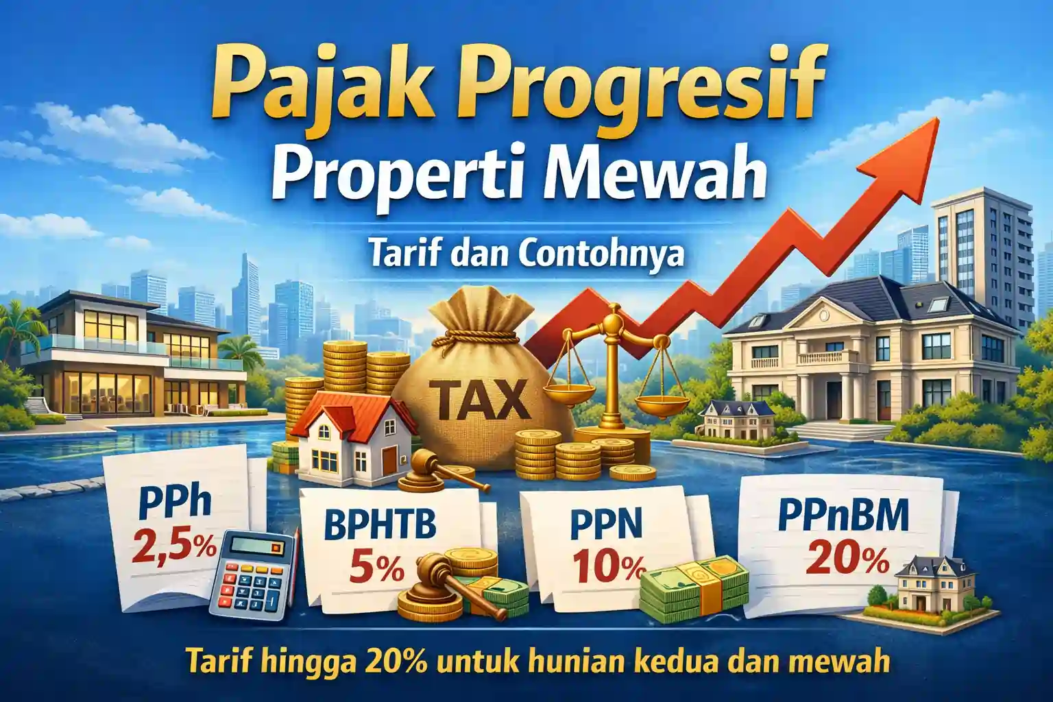 Pajak Progresif Properti Mewah