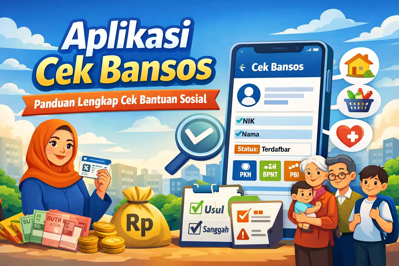 aplikasi cek bansos