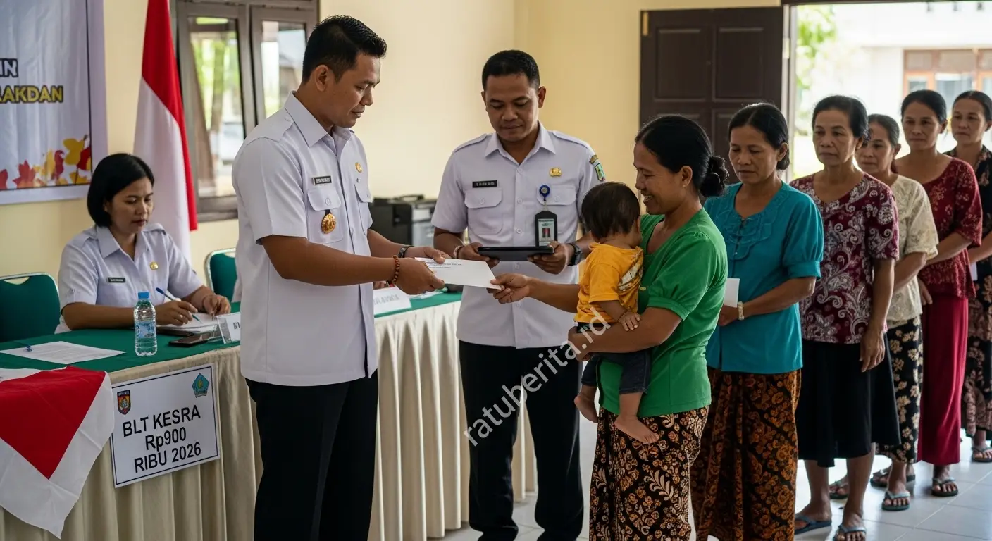 Blt Kesra Rp900 Ribu 2026 Pencairan