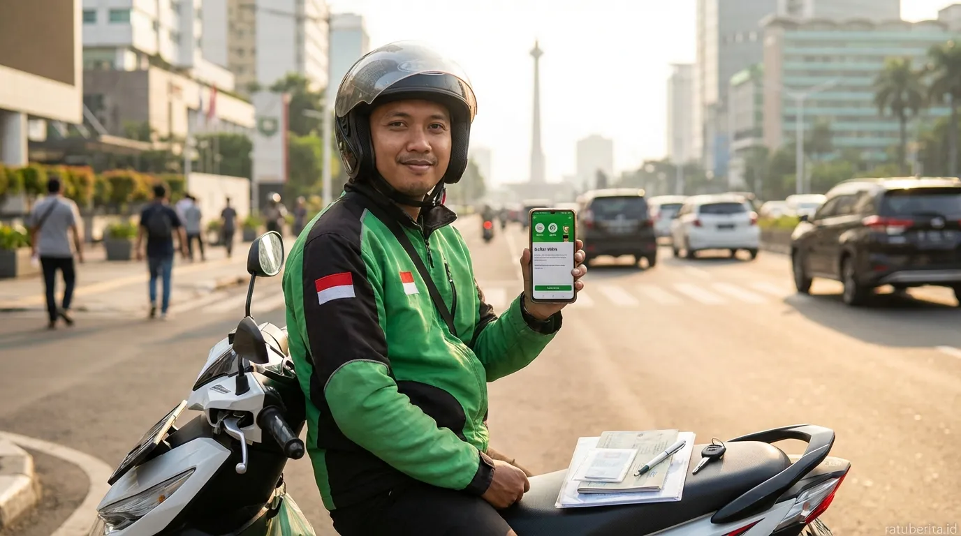 Cara daftar Grab Gojek driver