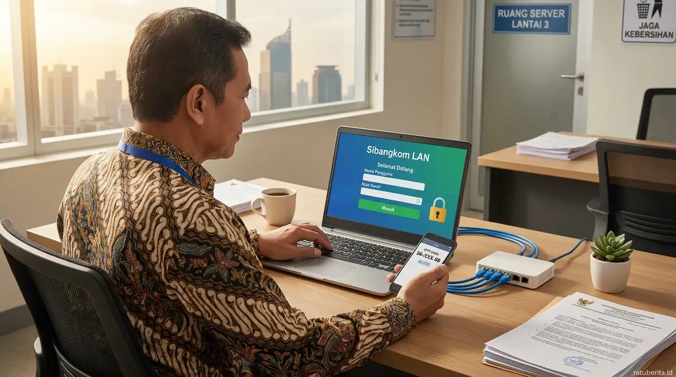 Cara Login Sibangkom LAN