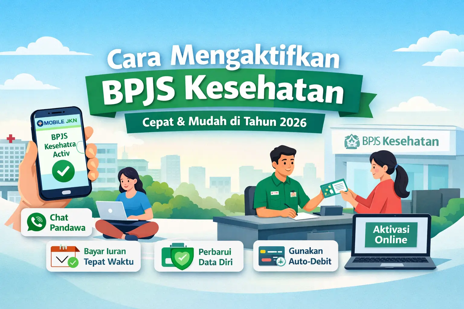 cara mengaktifkan bpjs kesehatan