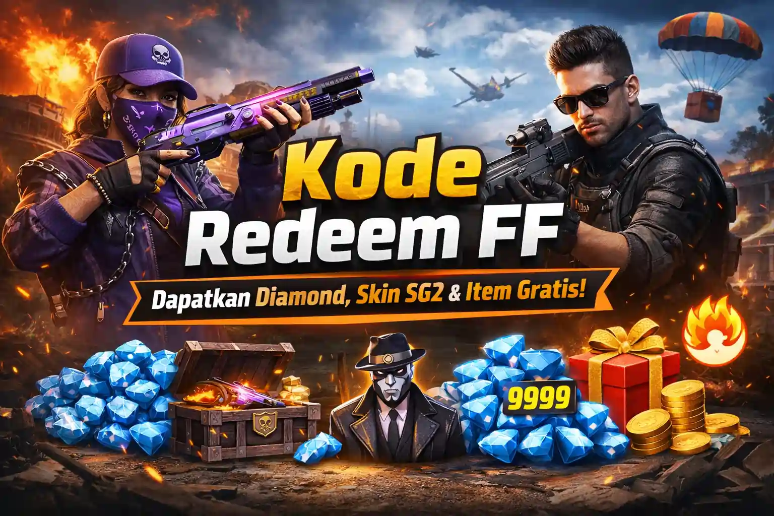 kode redeem ff