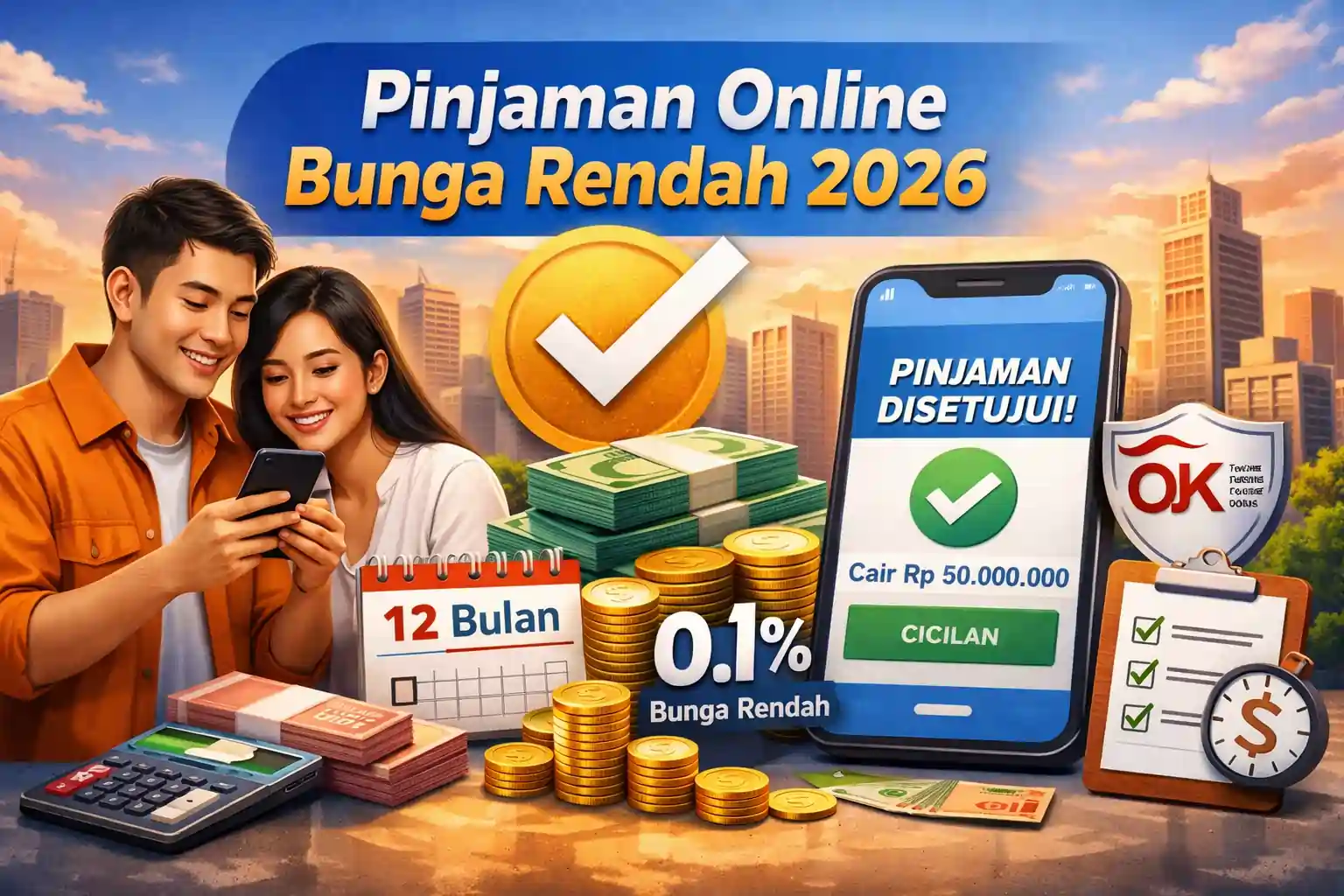 pinjaman online bunga rendah
