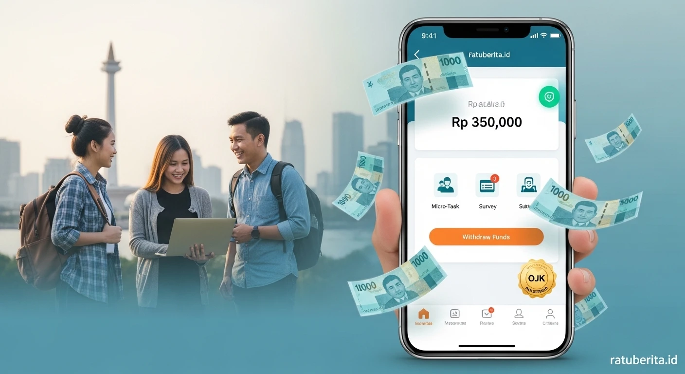 Aplikasi Penghasil Uang Resmi Ojk Tanpa Modal
