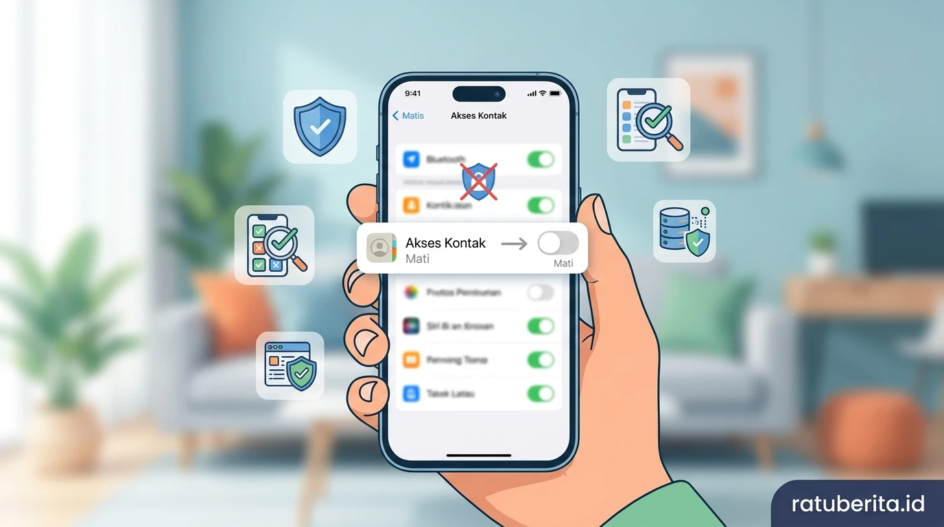 Cara Blokir Akses Kontak Pihak Ketiga