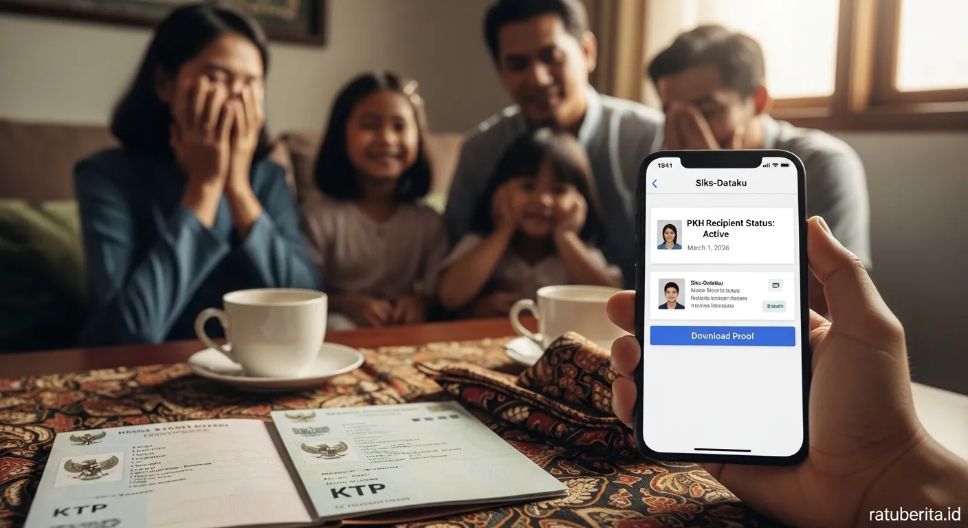Cara Cek Status Penerima Pkh Di Aplikasi Siks-Dataku