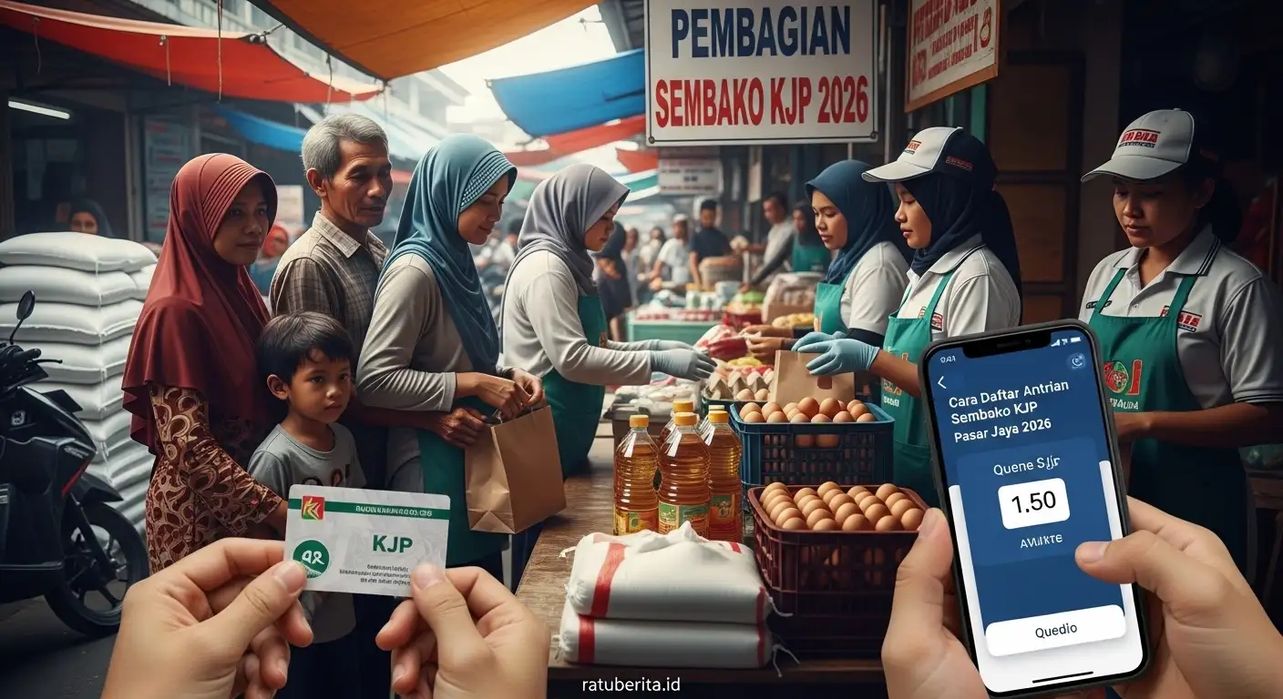Cara Daftar Antrian Sembako Kjp Pasar Jaya 2026