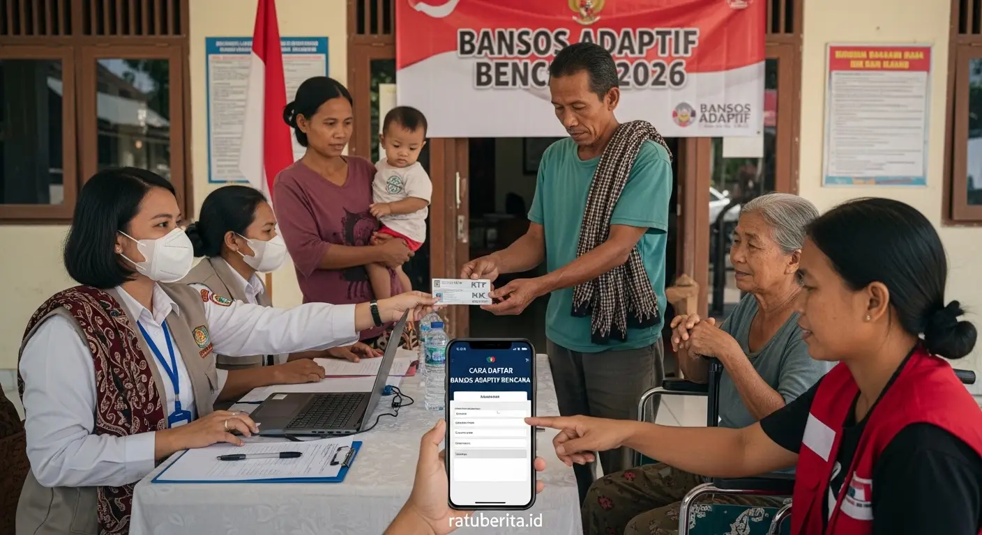 Cara Daftar Bansos Adaptif Bencana