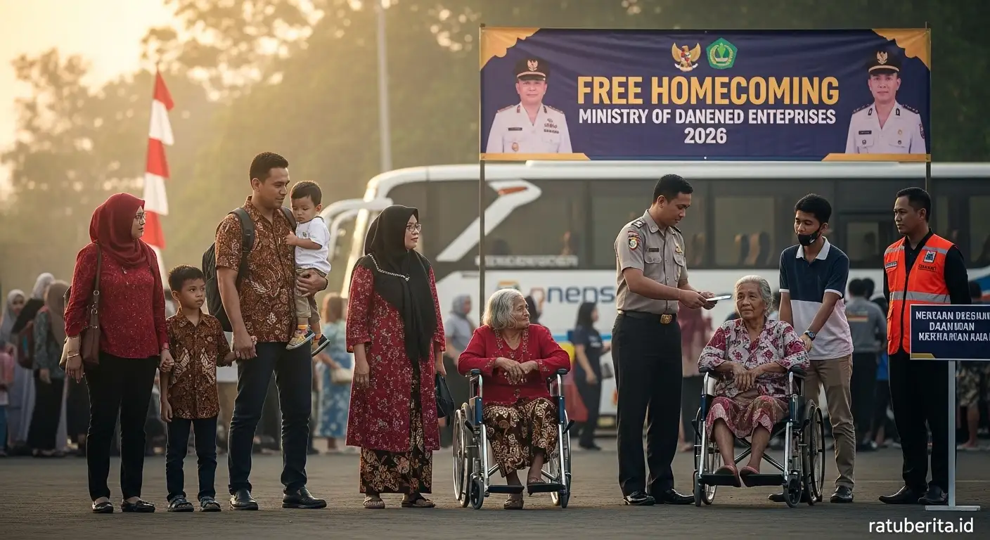 cara daftar mudik gratis kementerian bumn 2026