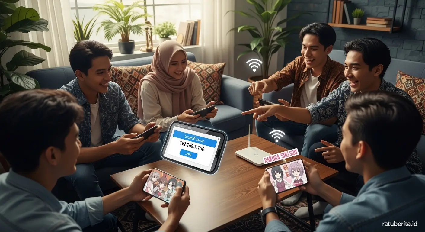Cara Main Multiplayer Sakura School Simulator Lokal
