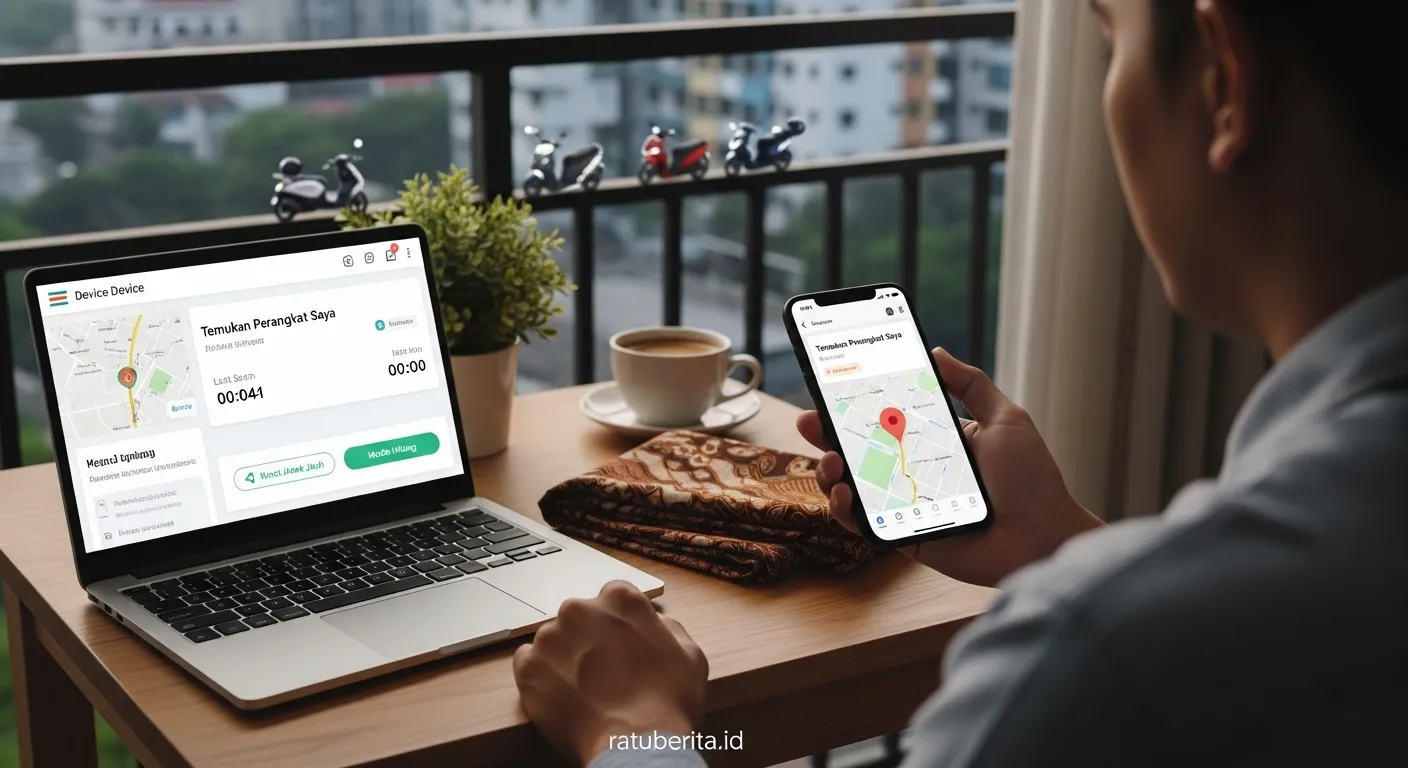 Cara Melacak HP Hilang Dengan Email
