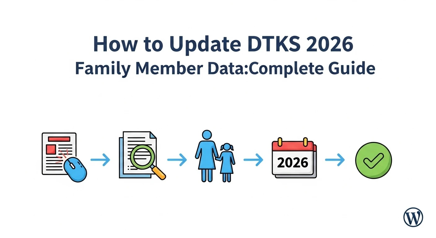 Cara Update Data Anggota Keluarga Dtks