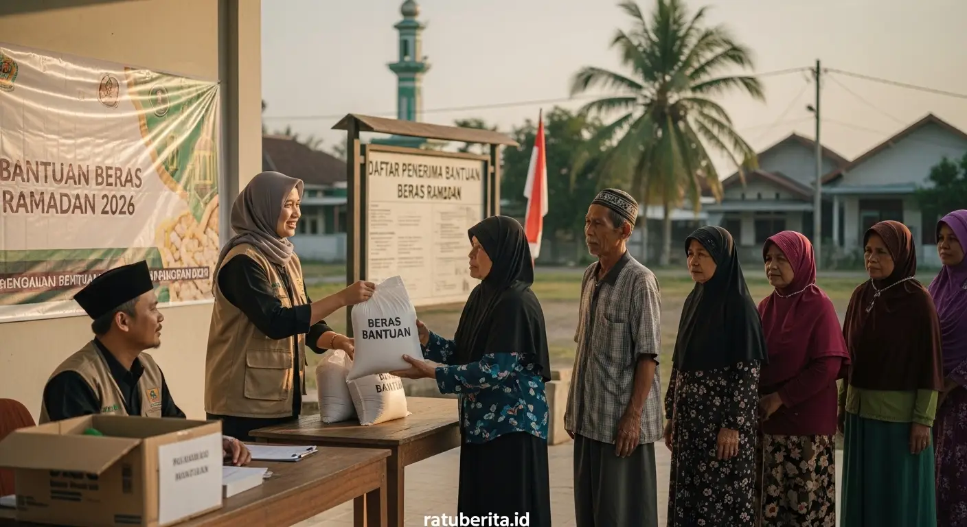 Daftar Penerima Bantuan Beras Ramadan