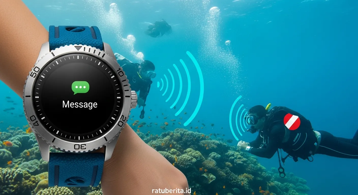 Fitur Pesan Bawah Air Huawei Watch Ultimate 2