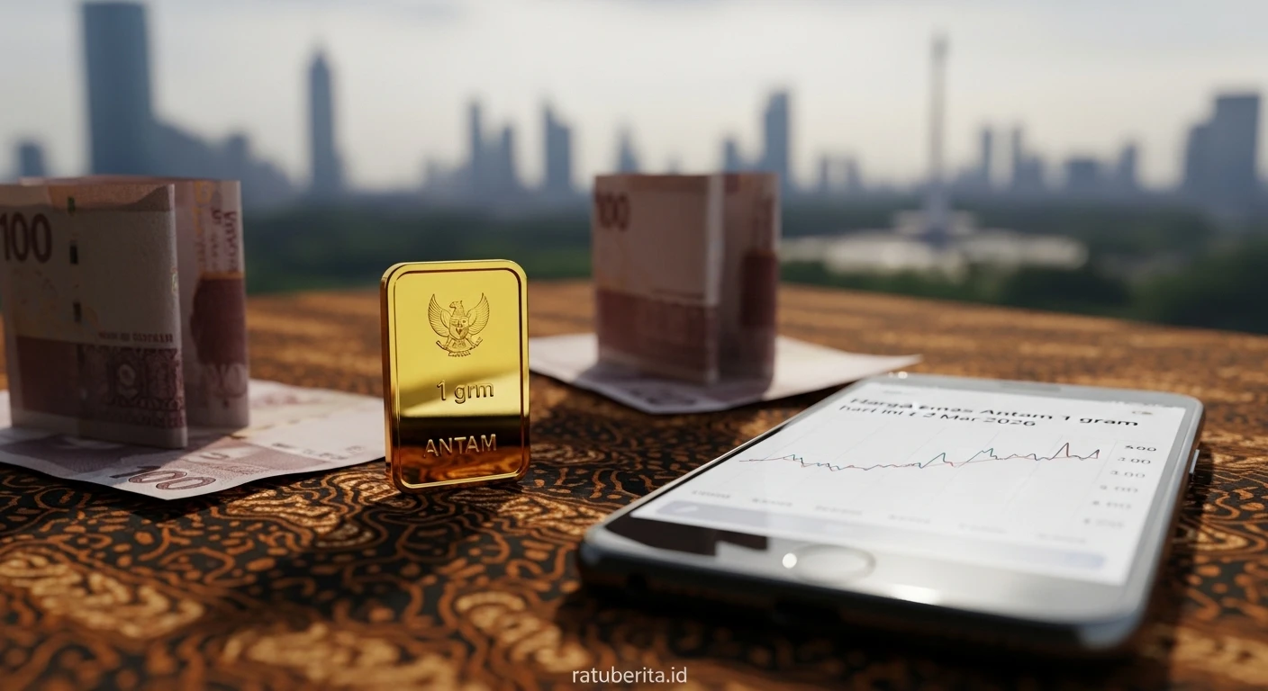 harga emas antam 1 gram hari ini