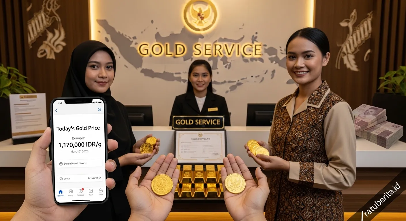 Harga Emas Pegadaian Hari Ini