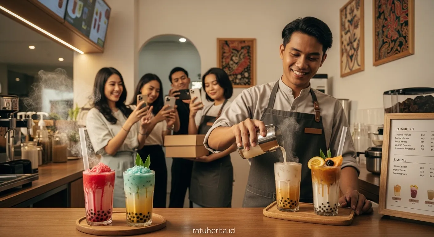 Ide Bisnis Franchise Minuman Kekinian Hype