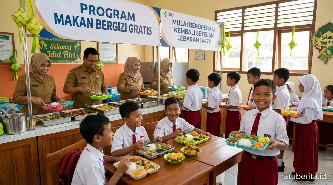 Jadwal MBG Setelah Lebaran