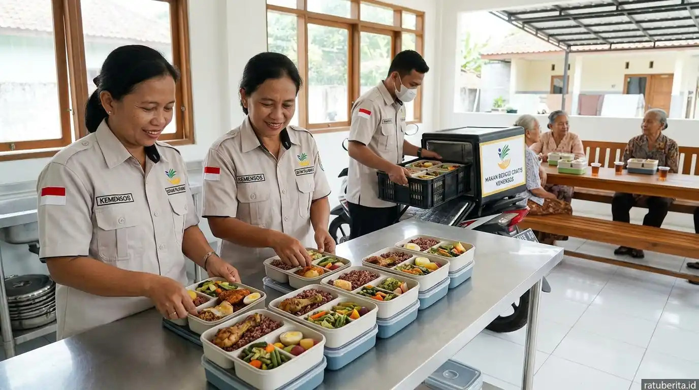 Kebijakan Resmi Makan Bergizi Gratis Kemensos