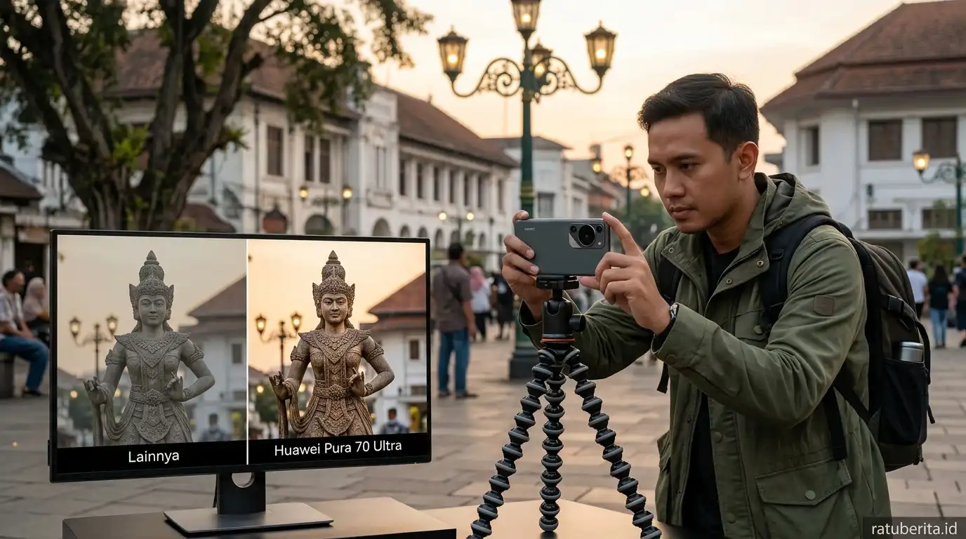 Komparasi Fotografi Lensa Huawei Pura Ultra