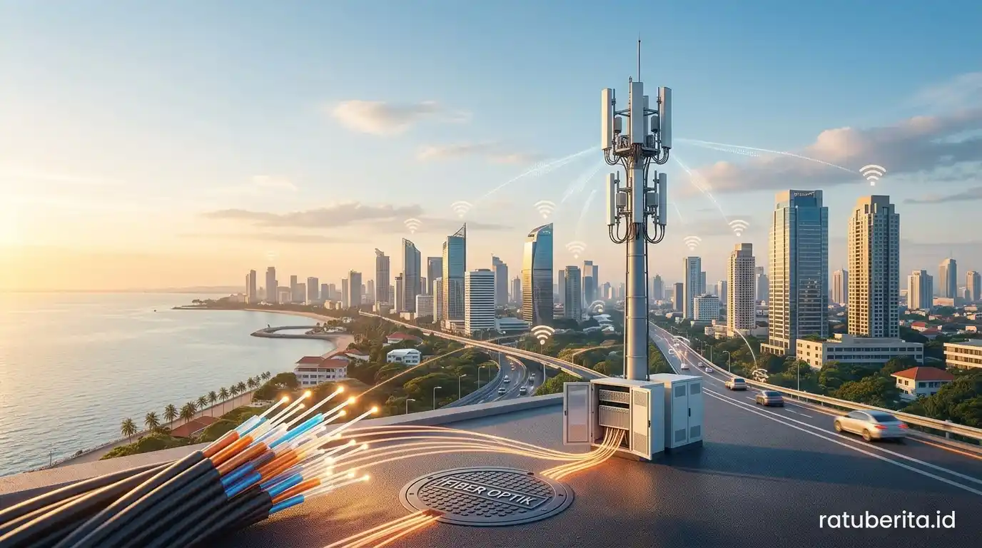Konvergensi Infrastruktur Fiber Dan Seluler Masa Depan