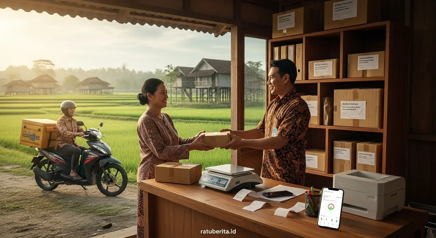 Peluang Usaha Agen Logistik Ekspedisi Di Desa