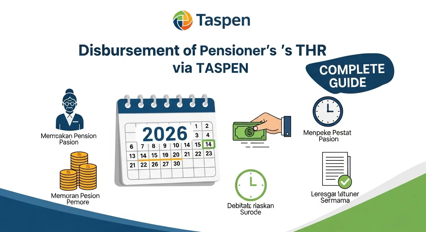 Pencairan Thr Pensiunan Lewat Taspen
