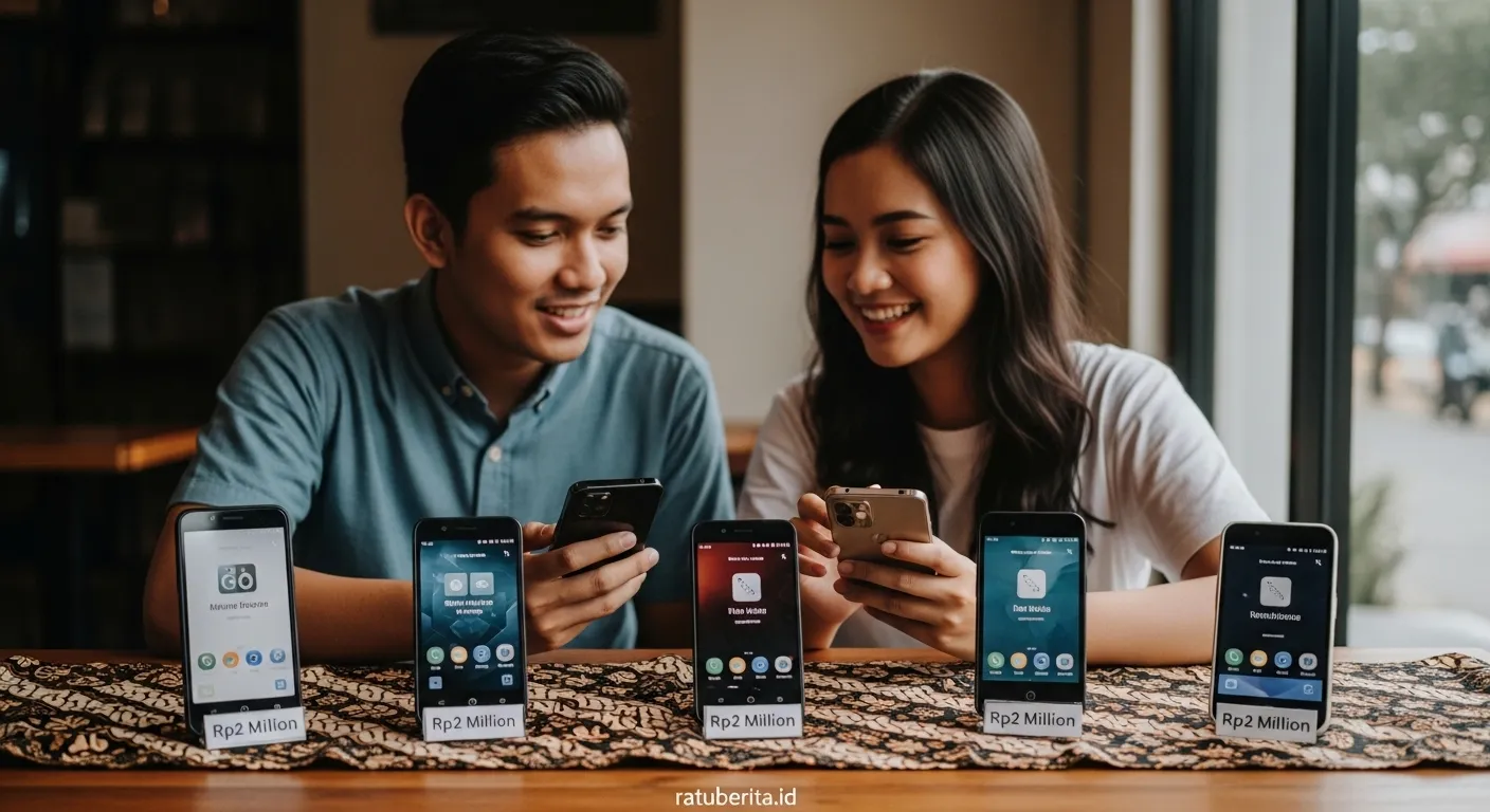 Rekomendasi HP Harga 2 Jutaan Terbaik