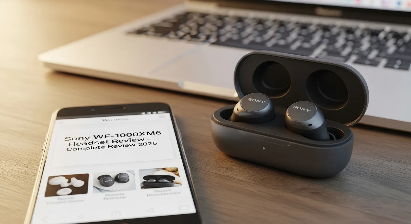 Review Headset Sony Wf Seribu Xm Enam