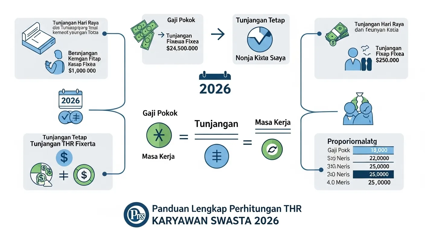 Rumus Perhitungan Thr Karyawan Swasta