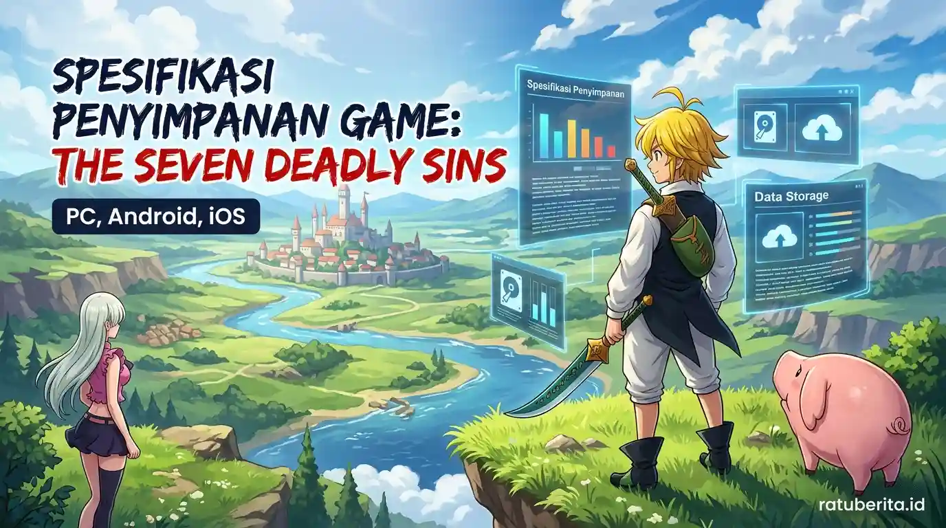 Spesifikasi Penyimpanan The Seven Deadly Sins
