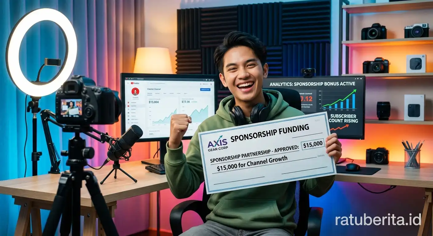sponsorship untuk channel YouTube
