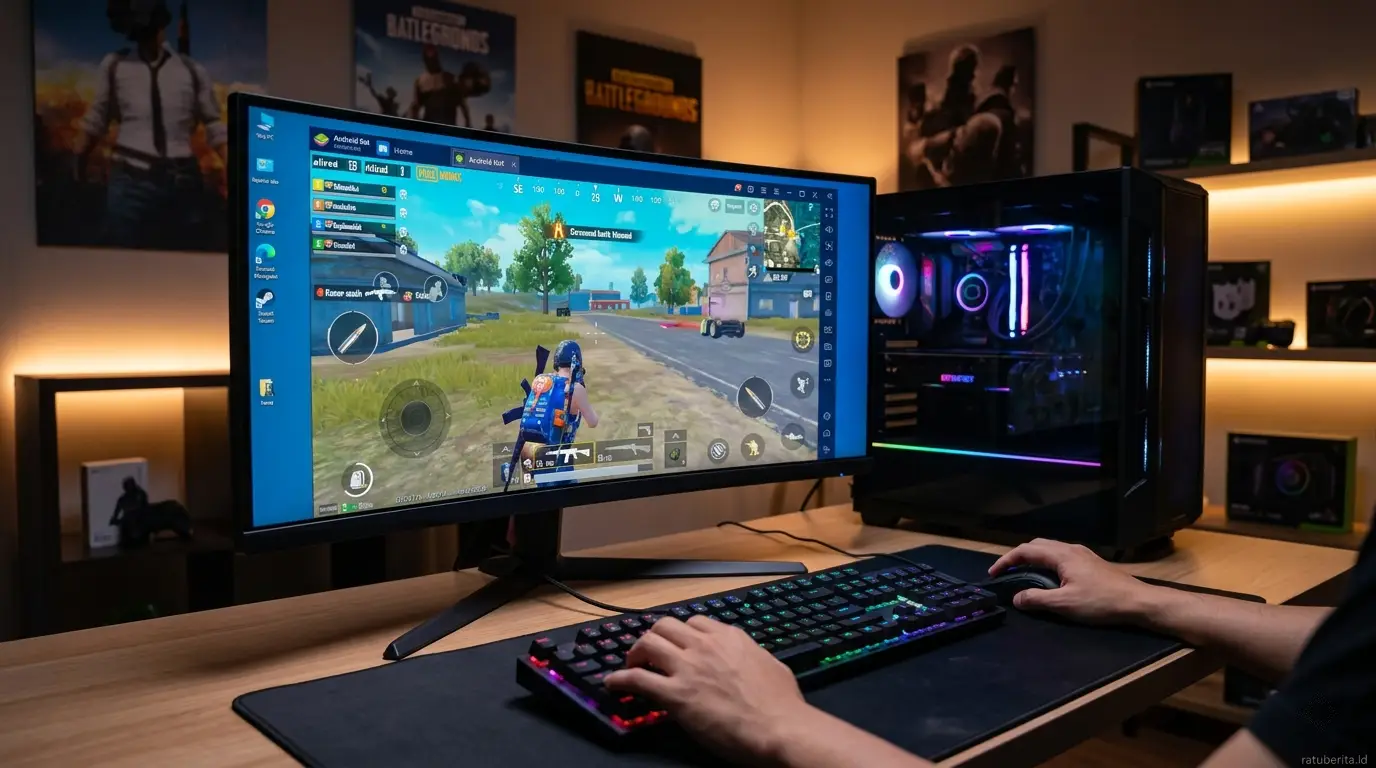 Strategi Push Rank Menggunakan Emulator Pc