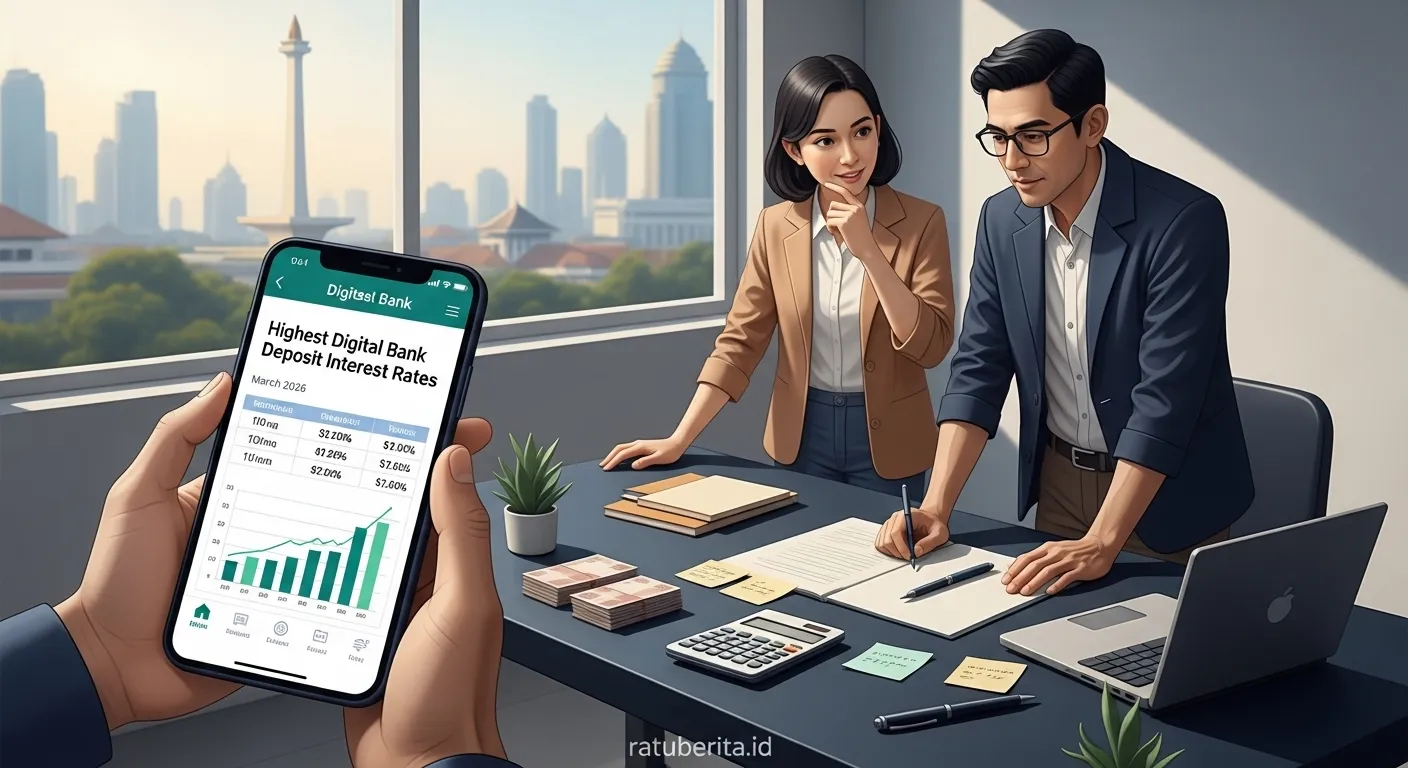 Suku Bunga Deposito Bank Digital Tertinggi