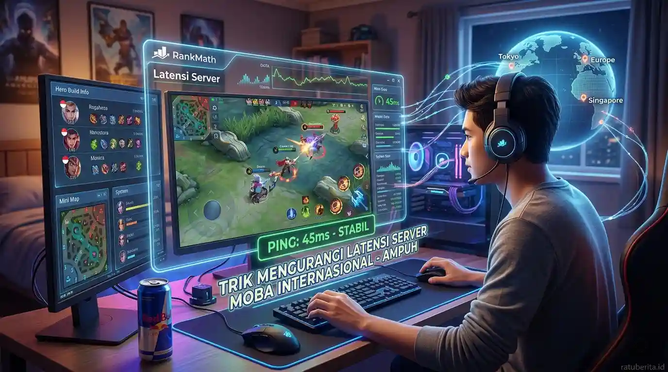 Trik Mengurangi Latensi Server Moba Internasional