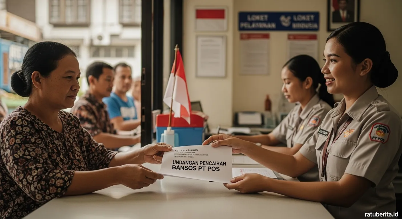 Undangan Pencairan Bansos Pt Pos
