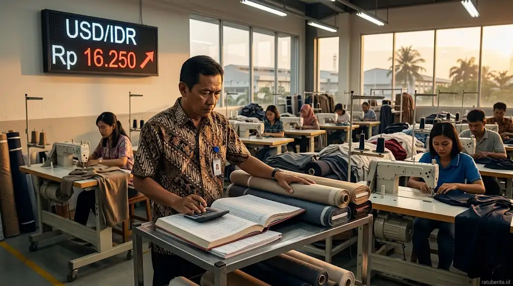 Adaptasi Harga Bahan Baku Rupiah Melemah