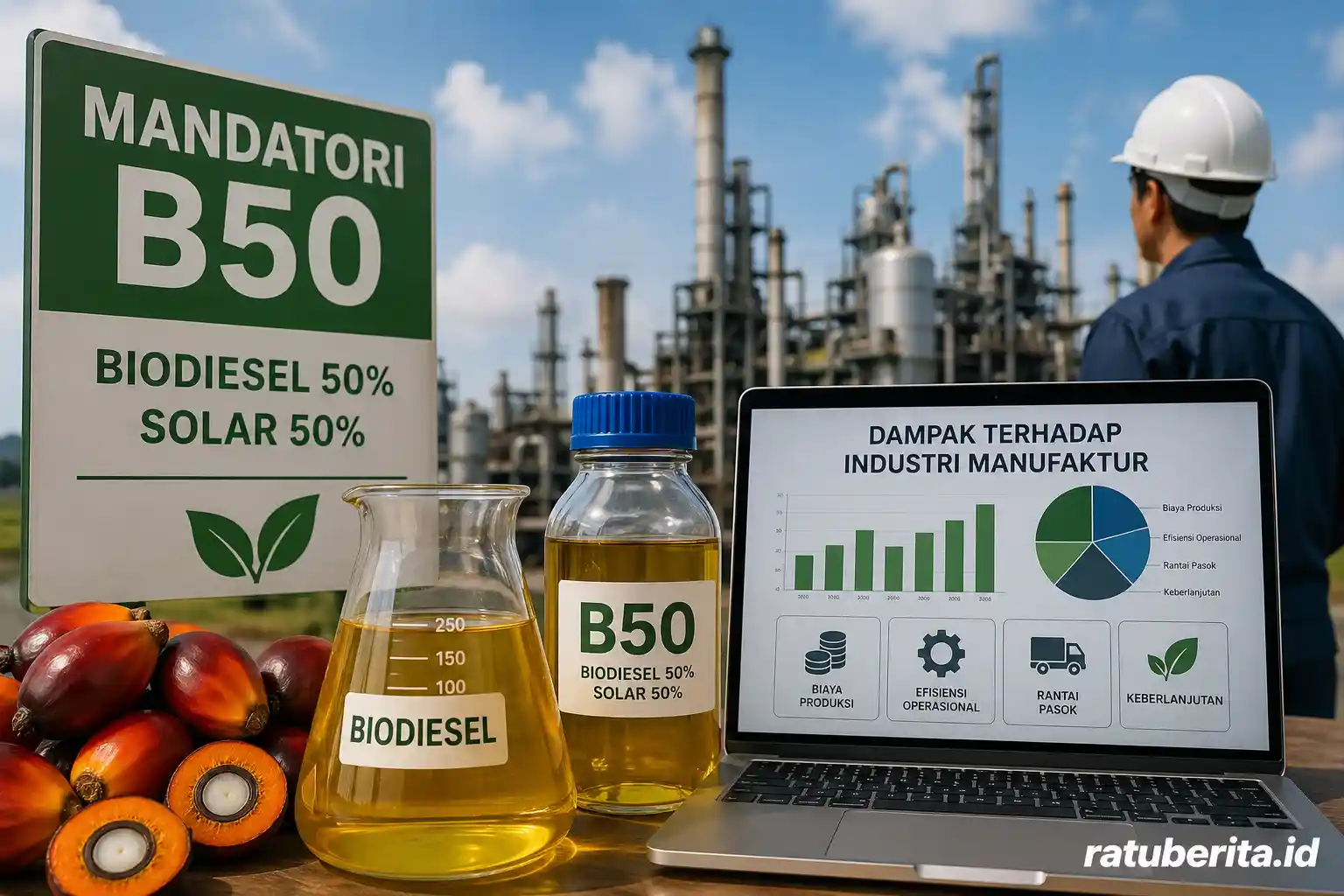 Analisis Dampak Mandatori B50 Terhadap Industri Manufaktur