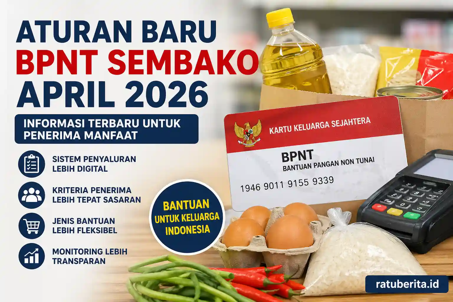 Aturan Baru Bpnt Sembako April 2026