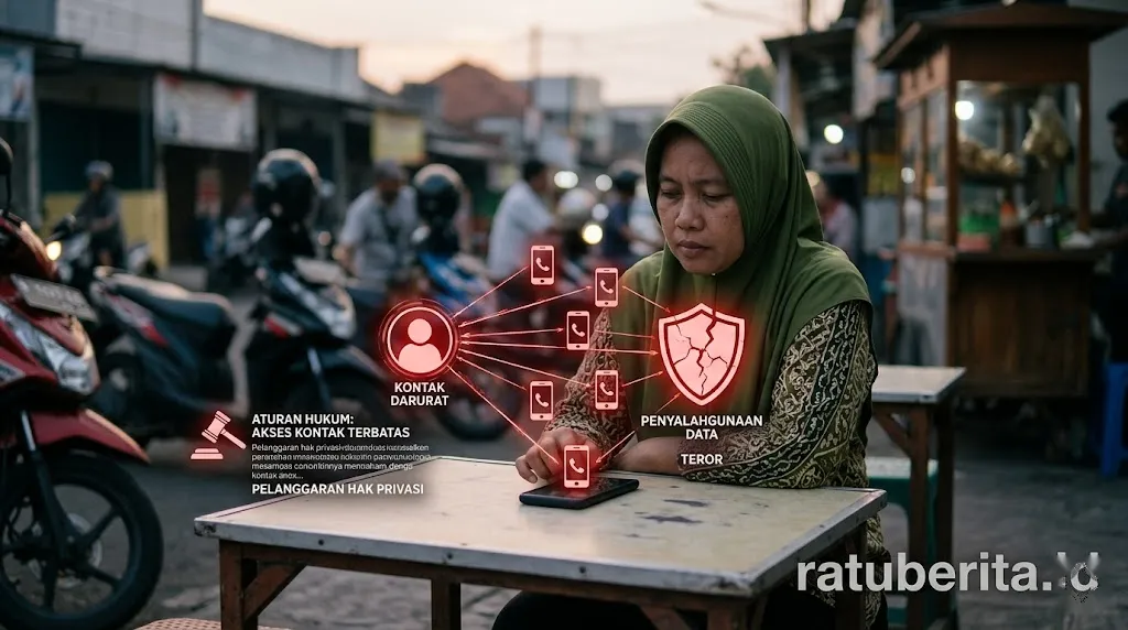 Aturan Hukum Penggunaan Kontak Darurat Pinjol
