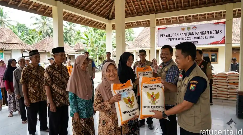 Bantuan Pangan Beras Cair Minggu Ketiga