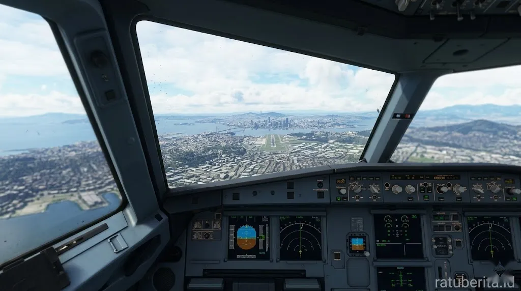 Fitur Foveated Rendering Microsoft Flight Simulator