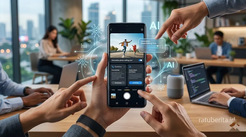 Integrasi Ai Generatif Pada Smartphone Terbaru