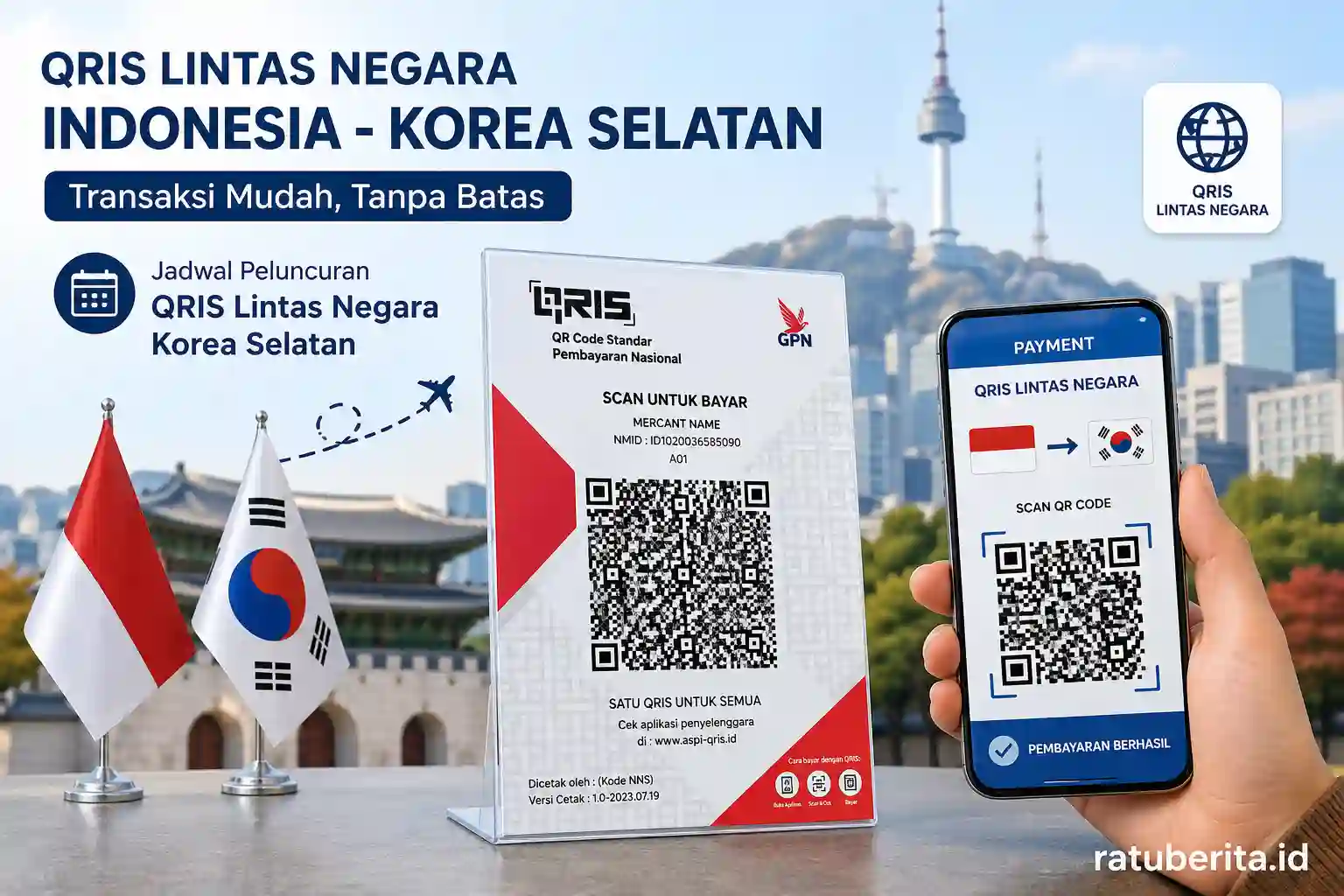 Jadwal Peluncuran Qris Lintas Negara Korea Selatan